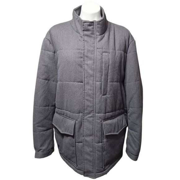 Apt 9 gray puffer coat soft  XXL - Picture 1 of 11